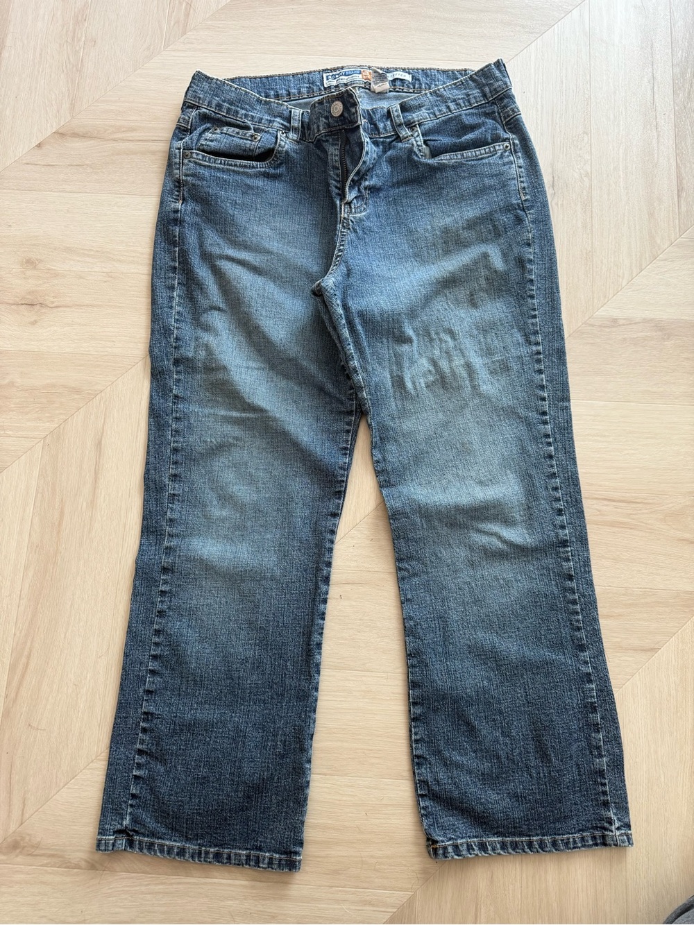 Old Navy Straight-Leg Blue Denim Jeans